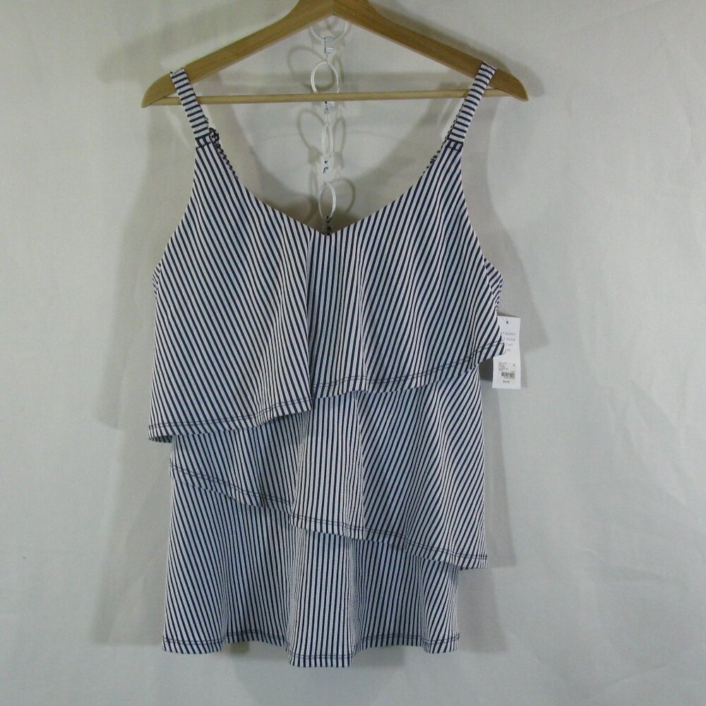 Swim by Cacique Layered Swim top - Size 14 - NWT